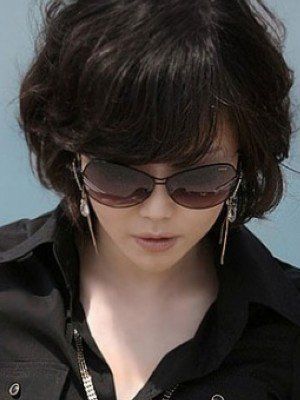 韩式墨镜范儿<em>发型</em> 街头型<em>女酷</em>感飙升-时尚-秀