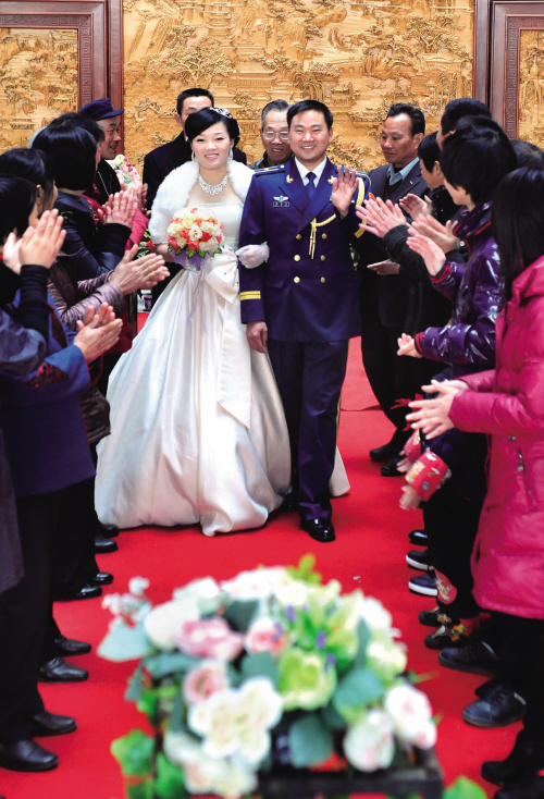 钟丽燕结婚典礼图片